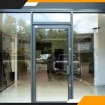 aluminium shopfronts door