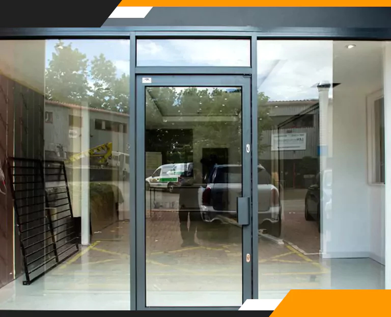 aluminium shopfronts door