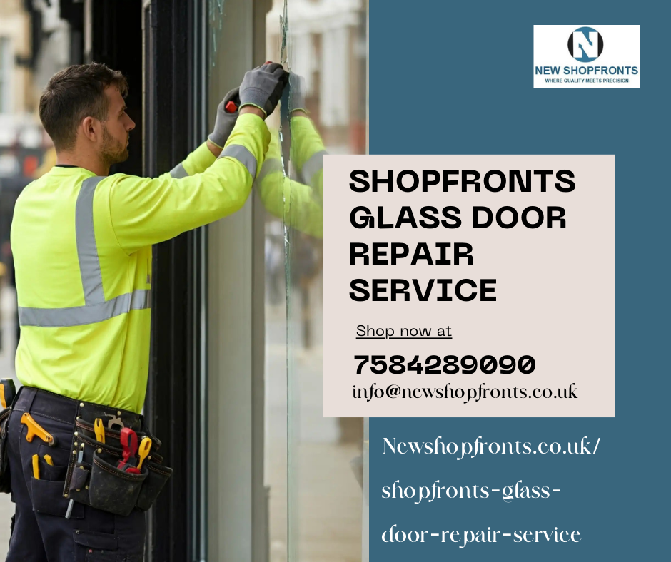 shopfronts glass door repair service