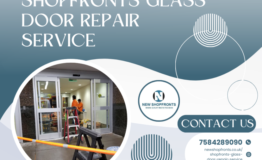 shopfronts glass door repair service