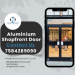 aluminium shopfront door